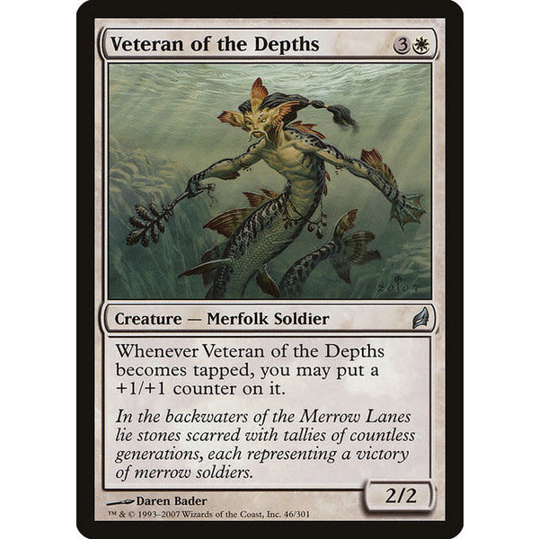 Magic: The Gathering Veteran of the Depths (046) Moderately Played