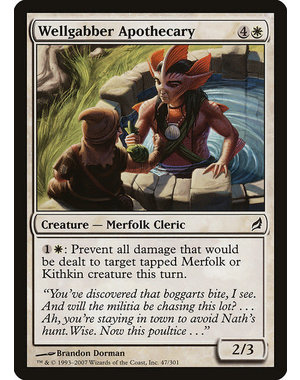 Magic: The Gathering Wellgabber Apothecary (047) Moderately Played