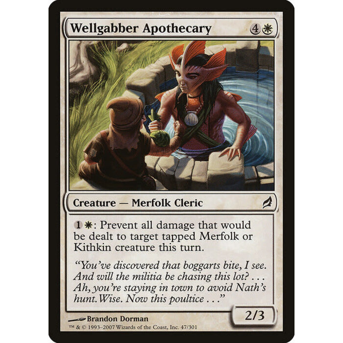 Magic: The Gathering Wellgabber Apothecary (047) Moderately Played