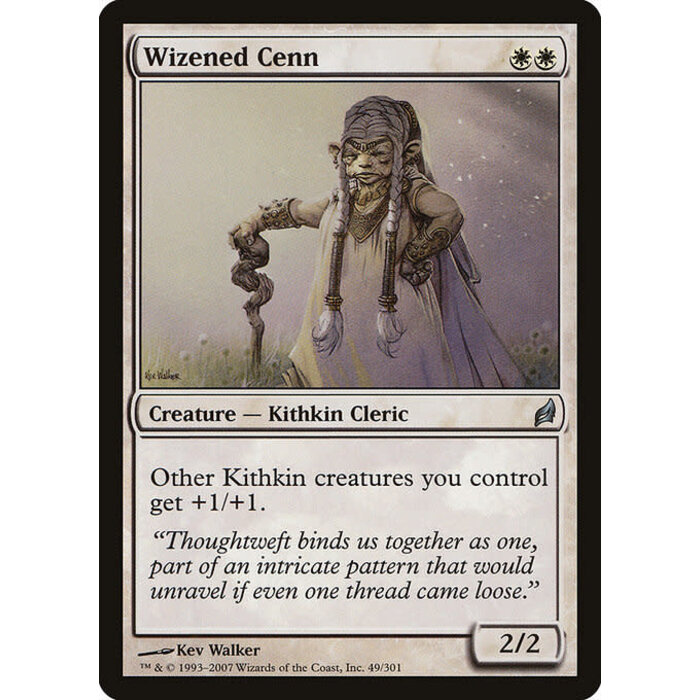 Magic: The Gathering Wizened Cenn (049) Moderately Played