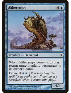 Magic: The Gathering Aethersnipe (050) Moderately Played