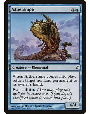Magic: The Gathering Aethersnipe (050) Moderately Played