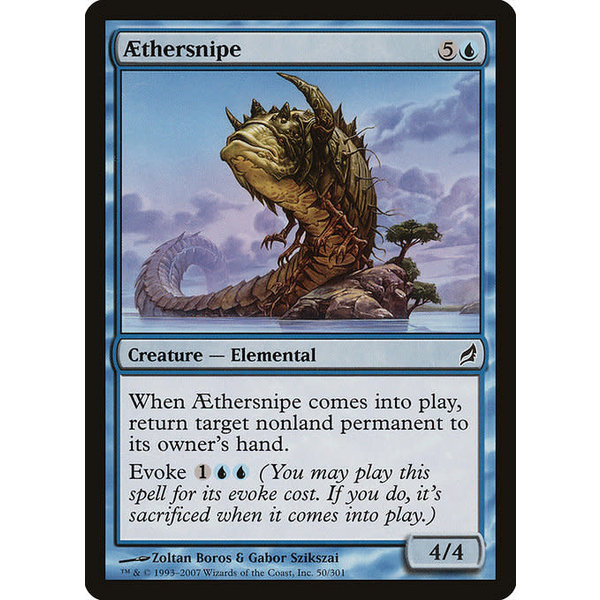 Magic: The Gathering Aethersnipe (050) Moderately Played