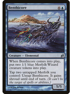 Magic: The Gathering Benthicore (053) Moderately Played Foil