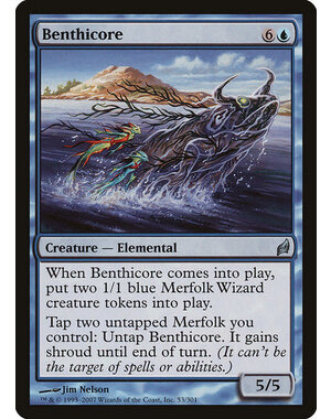 Magic: The Gathering Benthicore (053) Moderately Played Foil