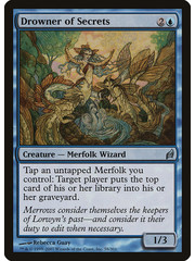 Magic: The Gathering Drowner of Secrets (058) Moderately Played