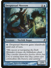 Magic: The Gathering Deeptread Merrow (057) Moderately Played