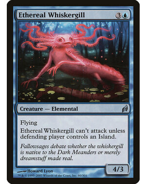 Magic: The Gathering Ethereal Whiskergill (060) Moderately Played