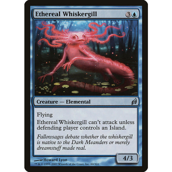 Magic: The Gathering Ethereal Whiskergill (060) Moderately Played