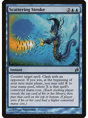 Magic: The Gathering Scattering Stroke (082) Moderately Played