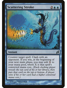 Magic: The Gathering Scattering Stroke (082) Moderately Played