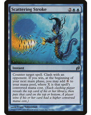 Magic: The Gathering Scattering Stroke (082) Moderately Played