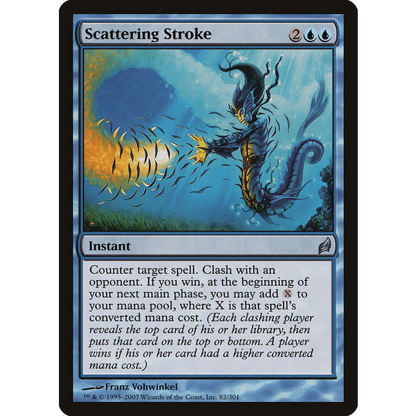Magic: The Gathering Scattering Stroke (082) Moderately Played