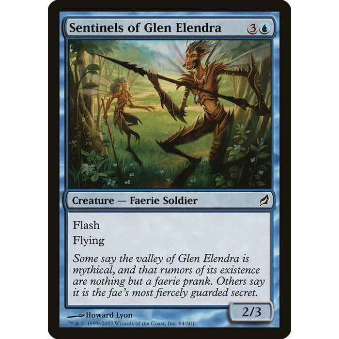 Magic: The Gathering Sentinels of Glen Elendra (084) Moderately Played Foil