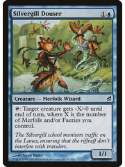 Magic: The Gathering Silvergill Douser (087) Moderately Played Foil