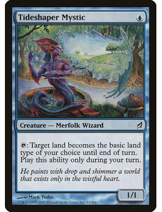 Magic: The Gathering Tideshaper Mystic (093) Moderately Played
