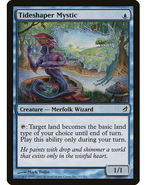 Magic: The Gathering Tideshaper Mystic (093) Moderately Played