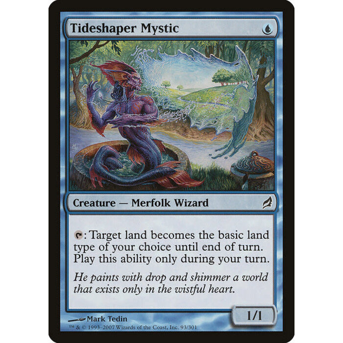 Magic: The Gathering Tideshaper Mystic (093) Moderately Played