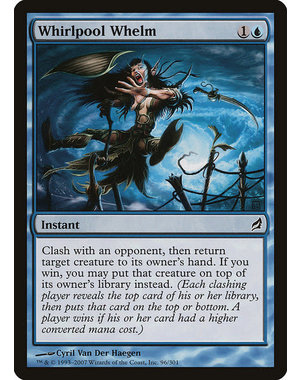 Magic: The Gathering Whirlpool Whelm (096) Moderately Played