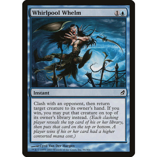 Magic: The Gathering Whirlpool Whelm (096) Moderately Played