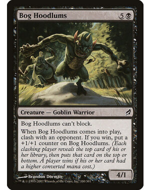 Magic: The Gathering Bog Hoodlums (100) Moderately Played