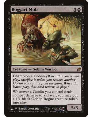 Magic: The Gathering Boggart Mob (104) Heavily Played