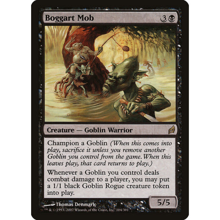 Magic: The Gathering Boggart Mob (104) Lightly Played