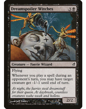 Magic: The Gathering Dreamspoiler Witches (108) Moderately Played