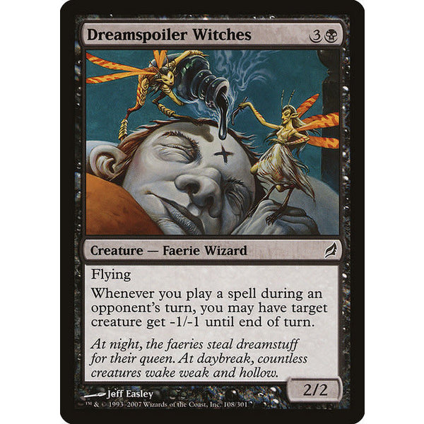 Magic: The Gathering Dreamspoiler Witches (108) Moderately Played