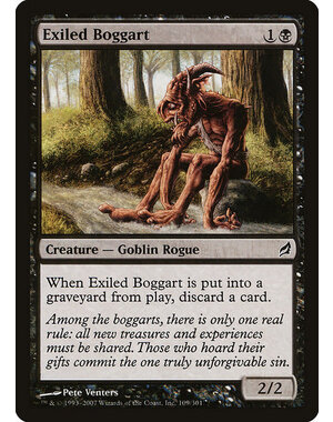 Magic: The Gathering Exiled Boggart (109) Moderately Played