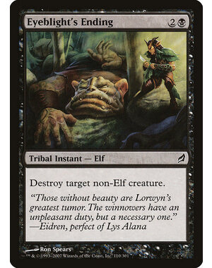 Magic: The Gathering Eyeblight's Ending (110) Moderately Played Foil