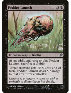 Magic: The Gathering Fodder Launch (114) Moderately Played