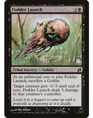 Magic: The Gathering Fodder Launch (114) Moderately Played