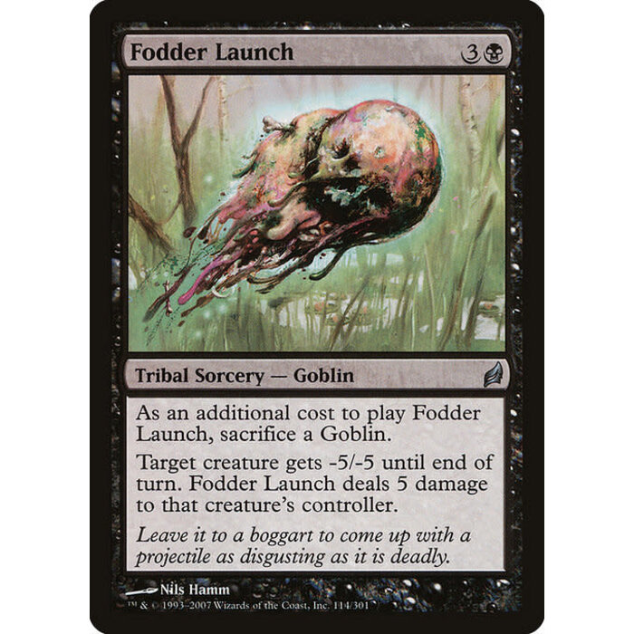 Magic: The Gathering Fodder Launch (114) Moderately Played