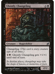 Magic: The Gathering Ghostly Changeling (116) Moderately Played