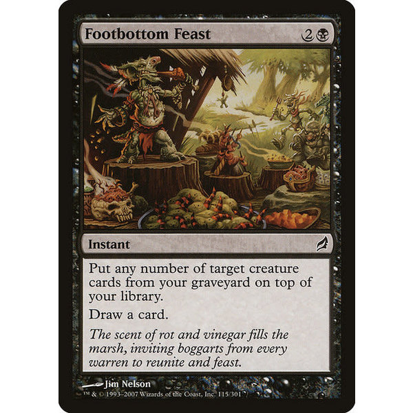 Magic: The Gathering Footbottom Feast (115) Moderately Played
