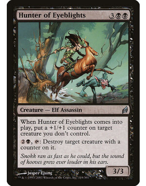 Magic: The Gathering Hunter of Eyeblights (119) Moderately Played