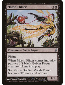 Magic: The Gathering Marsh Flitter (125) Moderately Played