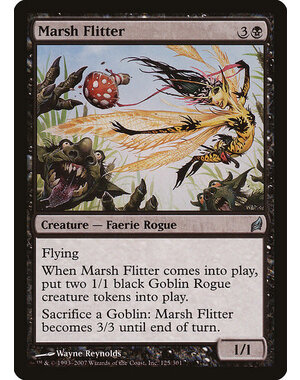 Magic: The Gathering Marsh Flitter (125) Moderately Played