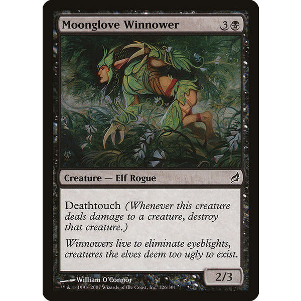 Magic: The Gathering Moonglove Winnower (126) Moderately Played