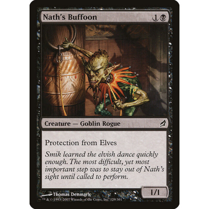 Magic: The Gathering Nath's Buffoon (129) Moderately Played