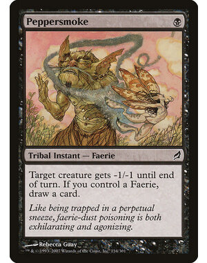 Magic: The Gathering Peppersmoke (134) Moderately Played
