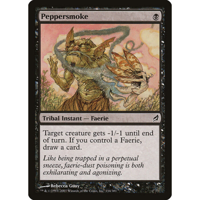 Magic: The Gathering Peppersmoke (134) Moderately Played