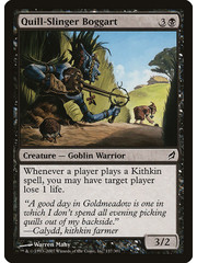 Magic: The Gathering Quill-Slinger Boggart (137) Moderately Played