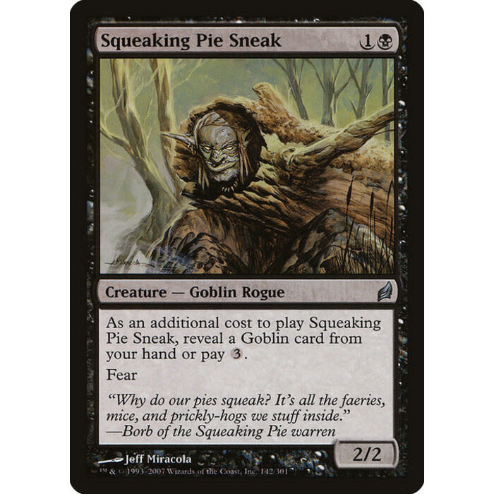 Magic: The Gathering Squeaking Pie Sneak (142) Moderately Played