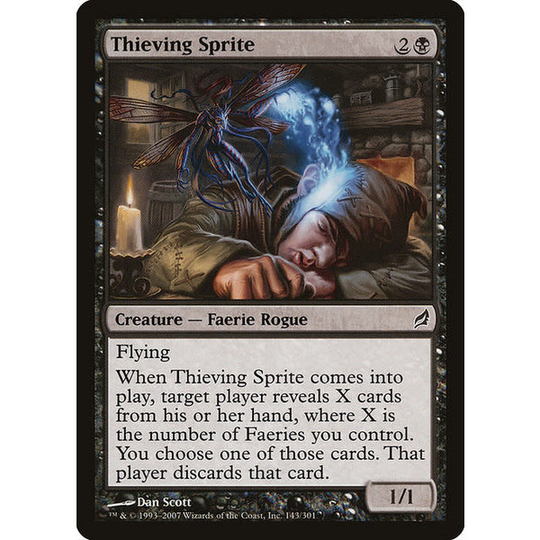 Magic: The Gathering Thieving Sprite (143) Moderately Played