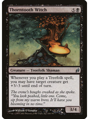 Magic: The Gathering Thorntooth Witch (144) Moderately Played