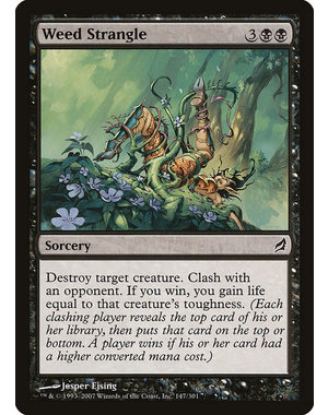 Magic: The Gathering Weed Strangle (147) Moderately Played