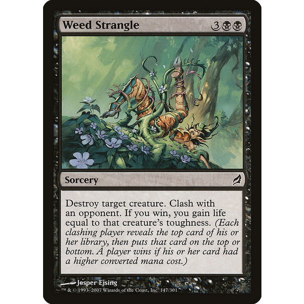 Magic: The Gathering Weed Strangle (147) Moderately Played