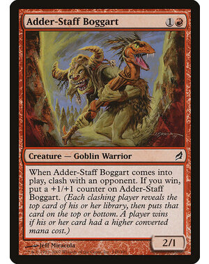 Magic: The Gathering Adder-Staff Boggart (148) Moderately Played